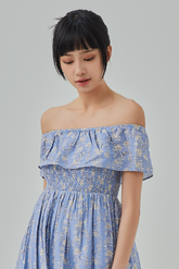 Mindy Floral Off-Shoulder Dress